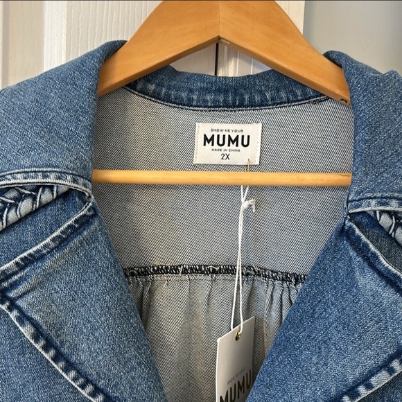 MUMU | OUTLAW DRESS IN TIDE - Picture 9 of 11